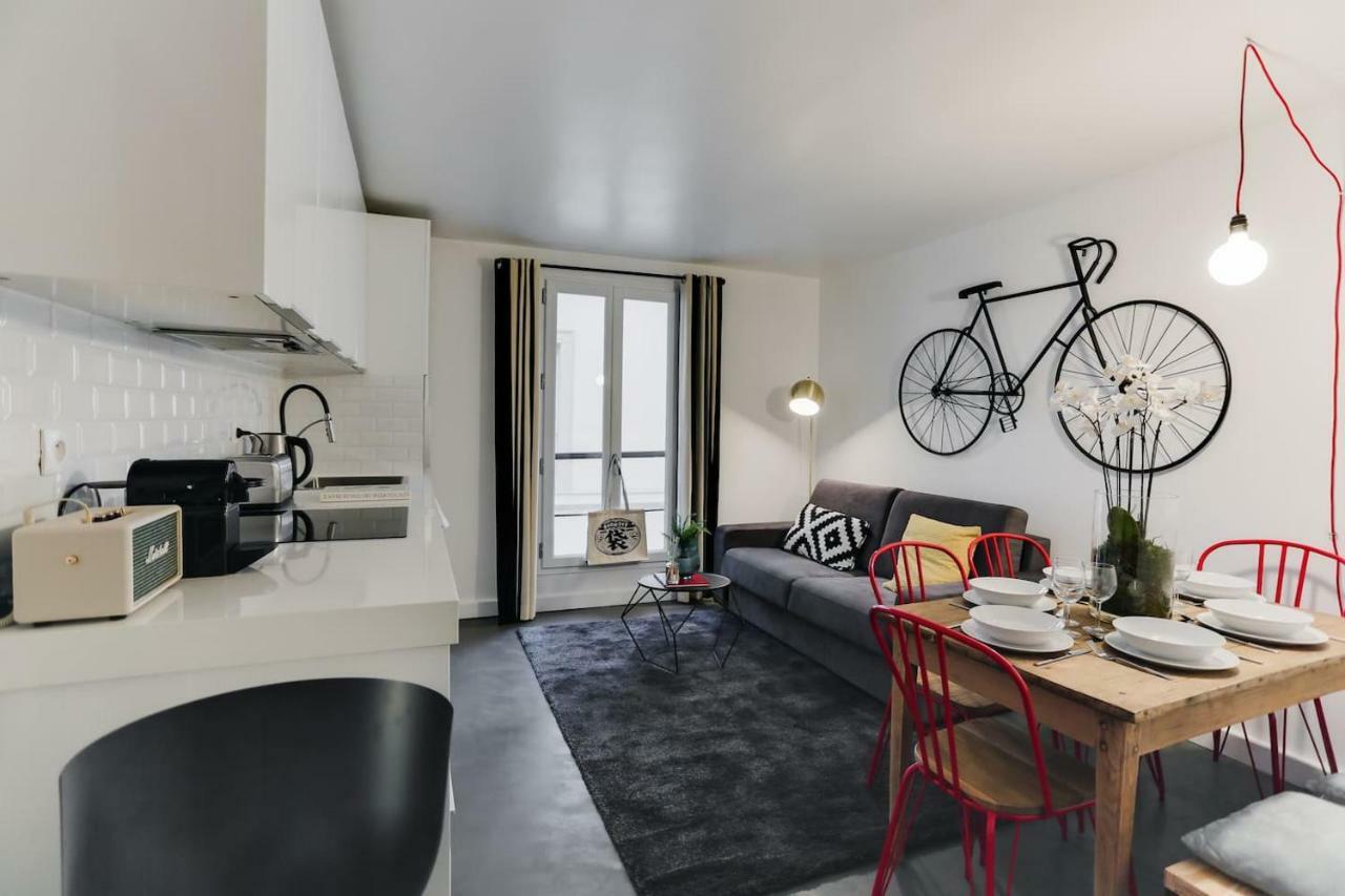 Ferienwohnung Charming House For 6 People - Louvre & Opera Paris Exterior foto